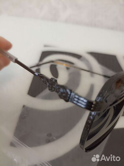 Солнцезащитные очки мужские, стекло, uf защита