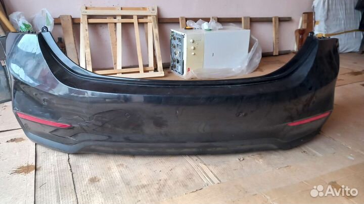 Бампер с парктрониками оригинал