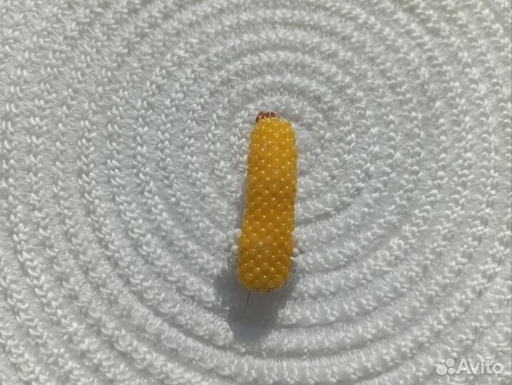 Амигуруми из бисера котик