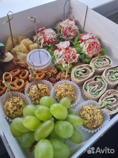 Фуршет кейтеринг гастробокс