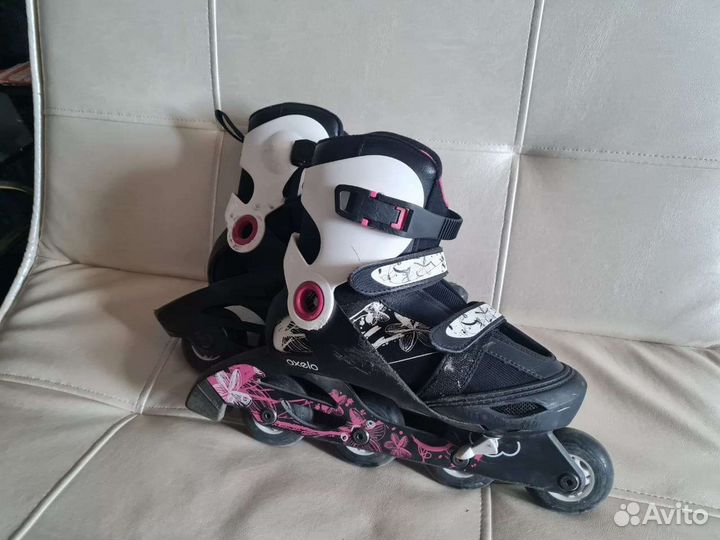 Роликовые коньки раздвижные 35 38