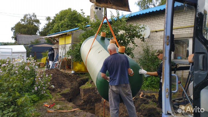 Септик под ключ без откачки