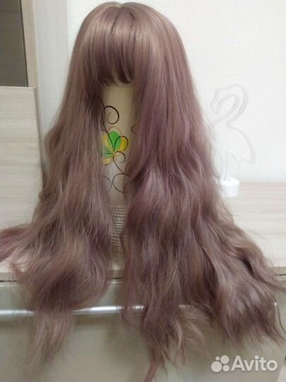 Парик длинный Блонд, русый, каштан