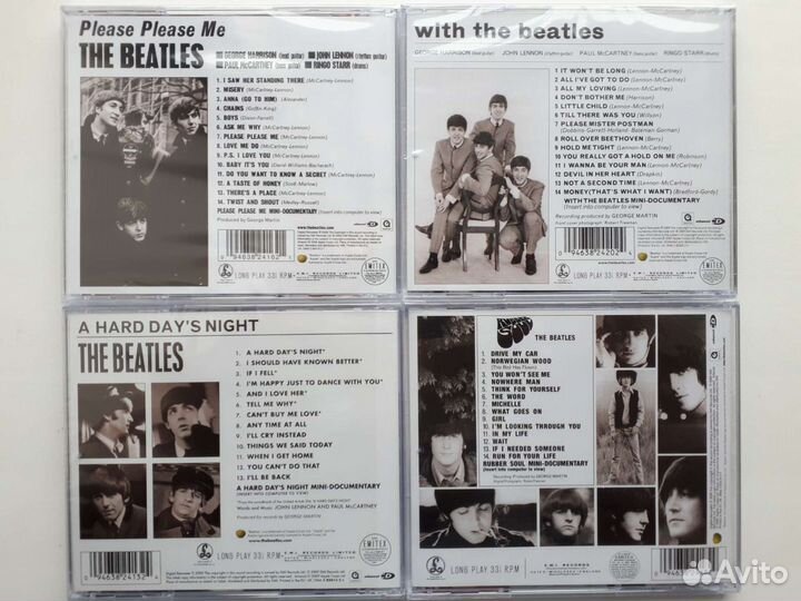CD диски The Beatles & Paul McCartney