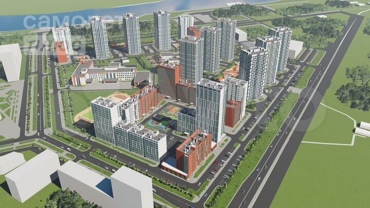 Квартира-студия, 35,5 м², 13/25 эт.