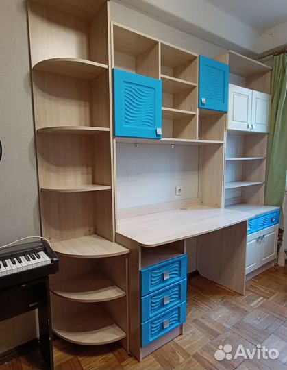 Детская мебельная стенка Акварель