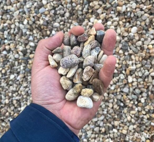 Щебень гравийный 5-20