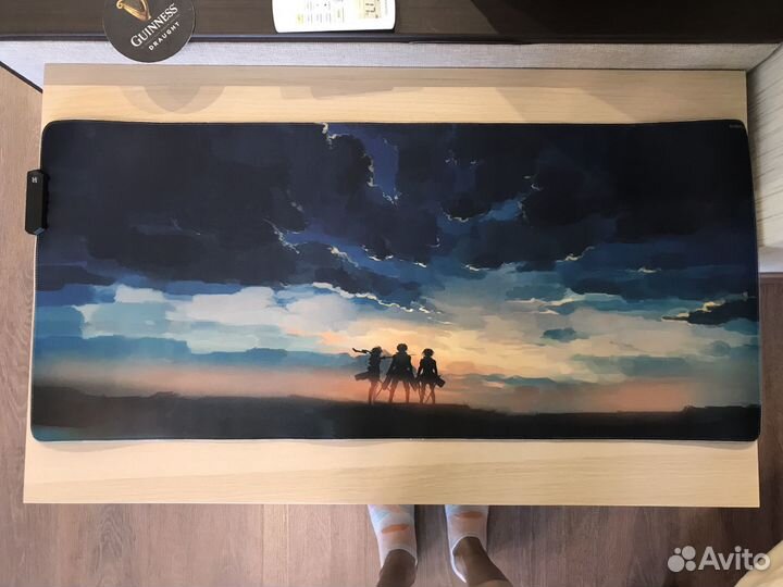 Коврик для мыши с подсветкой