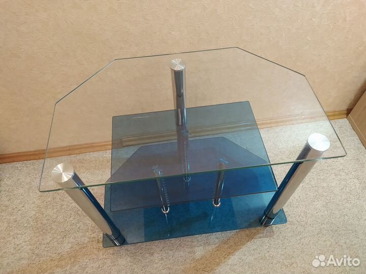 Тумба стеклянная для TV, PlayStation, Xbox