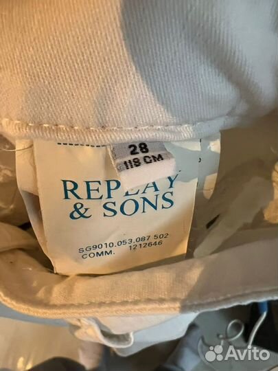 Джинсы replay