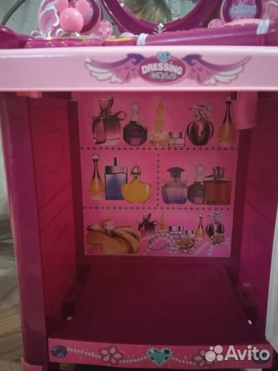 Туалетный столик с зеркалом детский музыкальный