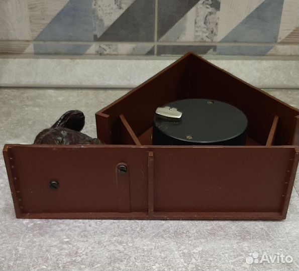 Настольные часы Молния Собака механические