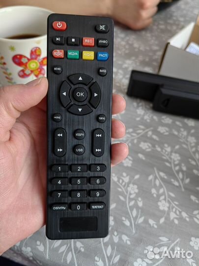 Пульт для тв приставки denn, barton