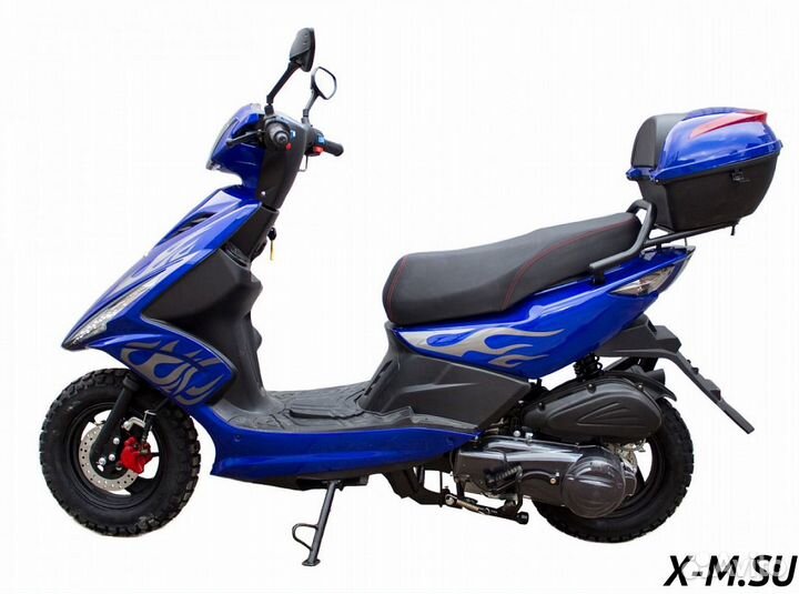 Скутер slash (Слэш) синий