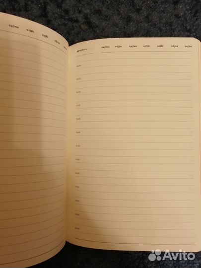 Ежедневник недатированный