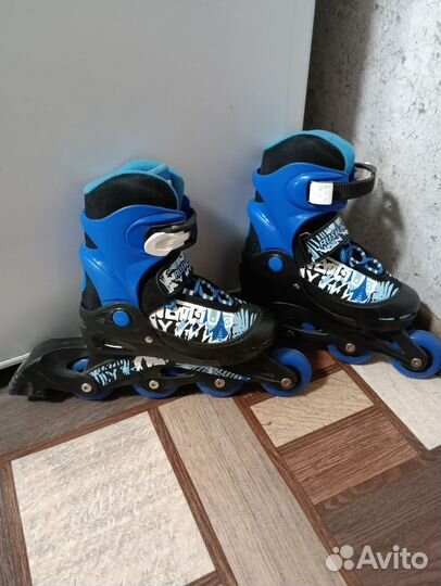 Роликовые коньки детские раздвижные