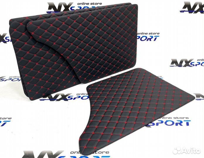 Дверные карты ваз 2107 в коже 