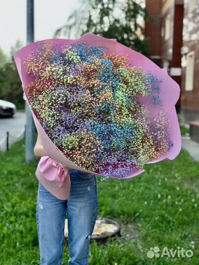 Букет из гипсофилы