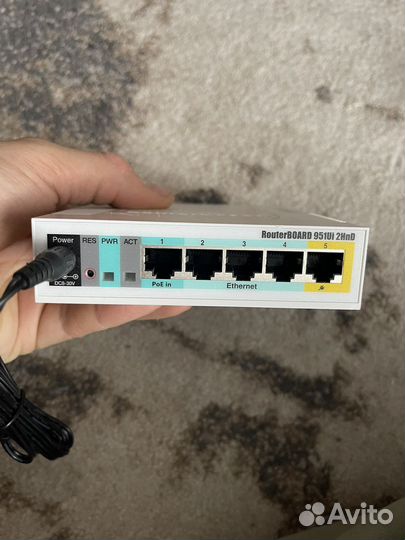 Роутер mikrotik rb951ui 2hnd