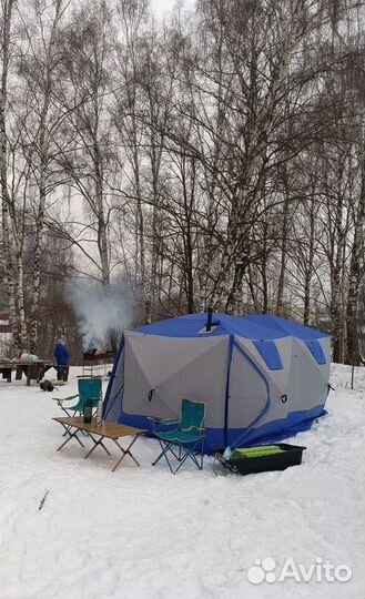 Тёплая зимняя палатка Mircamping
