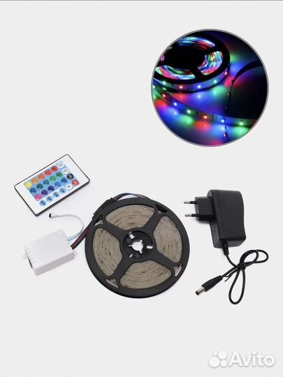 Светодиодная лента с пультом