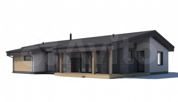 Дом 194 м² на участке 11,5 сот.