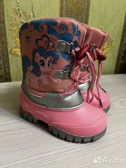 Сапоги для девочки 22 размер