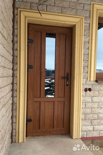 Входная дверь пвх на заказ