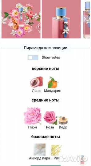 Парфюмерная вода Carolina herrera