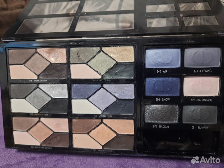 Dior 5 couleurs тени румяна пудра