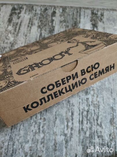 Вырасти с Лентой 2 семена Groot Marvel коробка