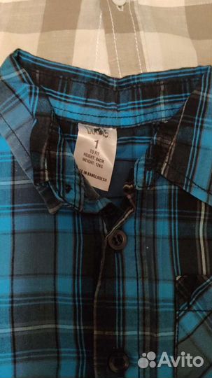 Рубашка на мальчика 86 92