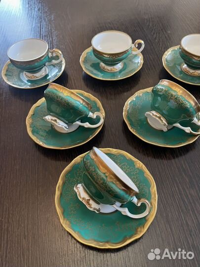 Кофейный сервиз гдр weimar германия