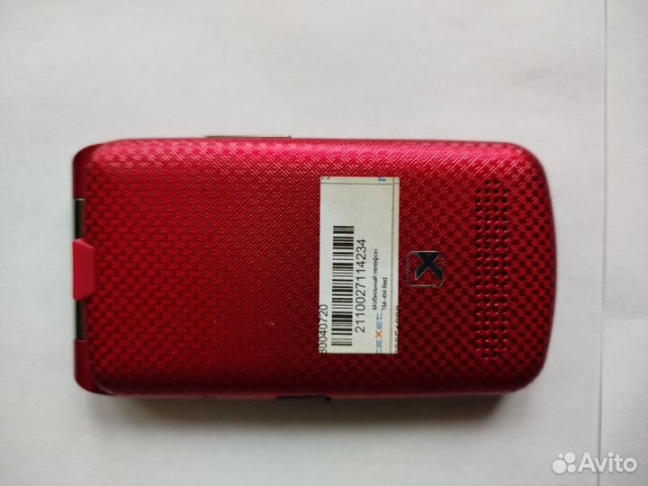 Кнопочный телефон texet tm-414