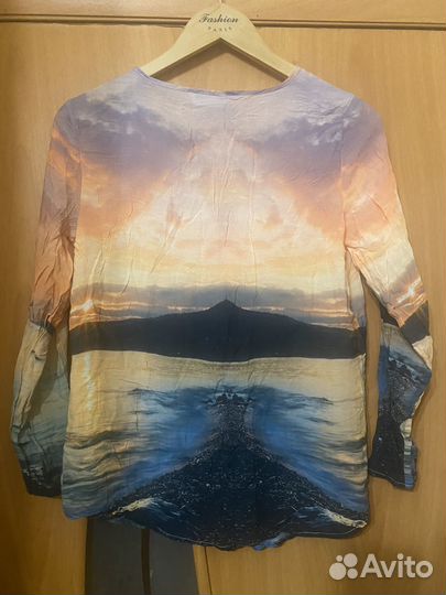 Блузка шёлк Promod -44 Франция