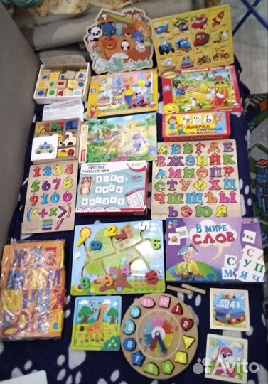 Развивающие игры и пазлы, 2+