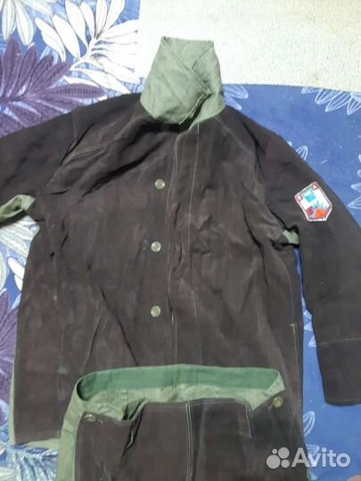 Костюм сварщика замша,презент