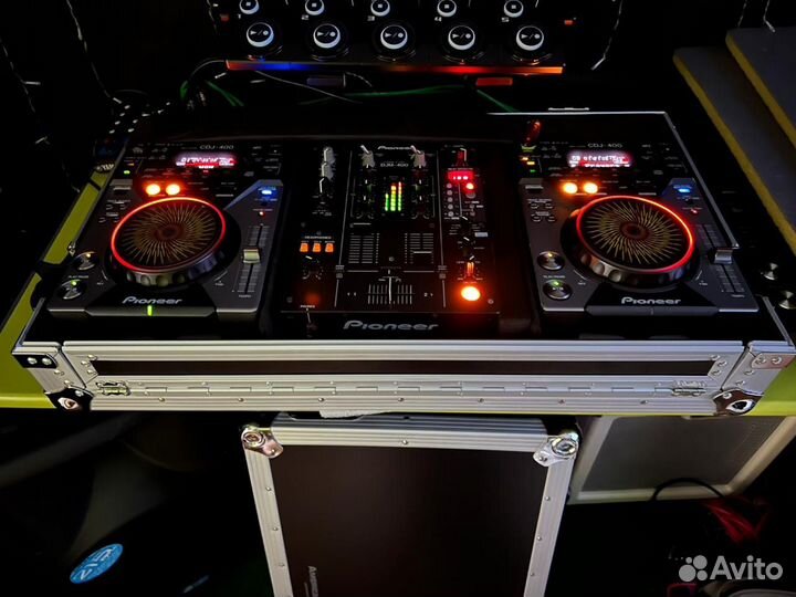 Pioneer DJM 400 и Pioneer CDJ 400