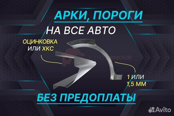 Арки Mazda 3 BK на все авто кузовные