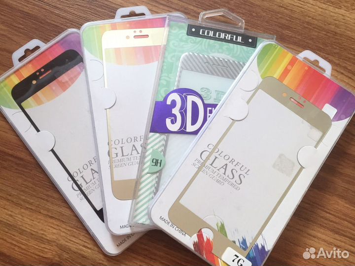 Защитные стекла для разных моделей сотовых телефон