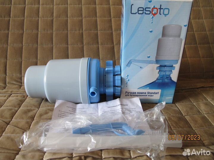Помпу для воды Standart Lesoto и 2 бутыли 19 л