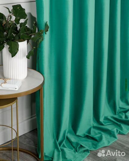 Портьеры бархат Беллиссимо Атлантис шторы