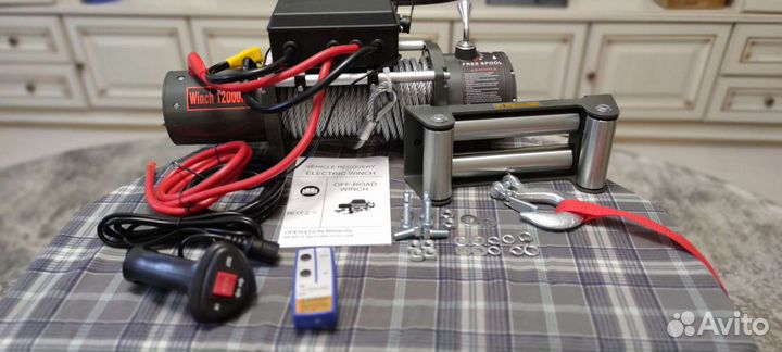 Лебёдка электрическая 12 вольт