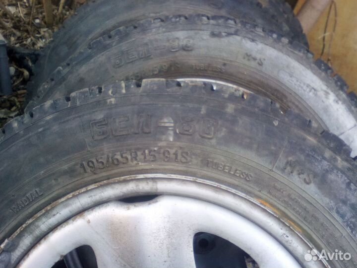 Зимняя резина с дисками r15 волга