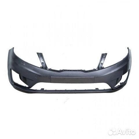 Бампер передний Kia Rio бежевый