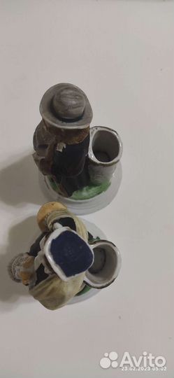 Фарфоровые статуэтки, антик