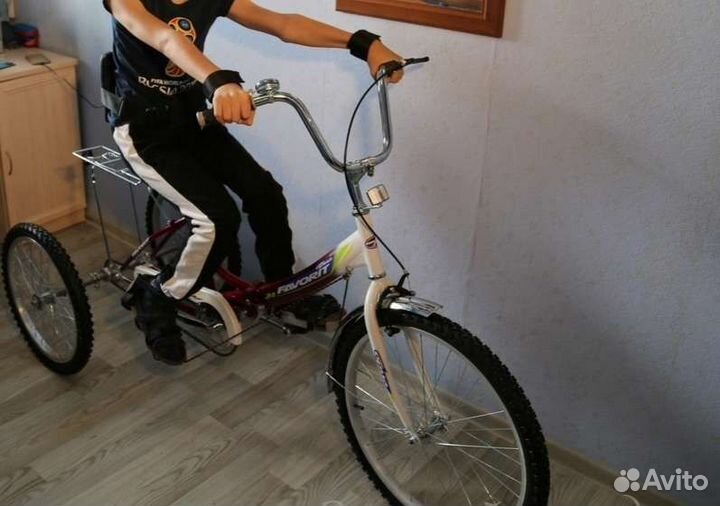 Велосипед вело лидер 24 для детей дцп