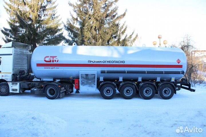 Полуприцеп газовоз GT7 ППЦТ-48, 2023