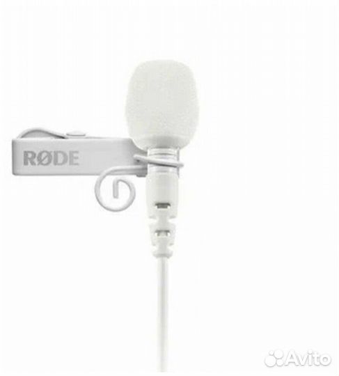 Rode Lavalier GO White, Петличный микрофон TRS 3,5