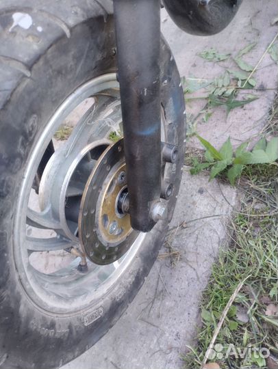 Скутер в разбор